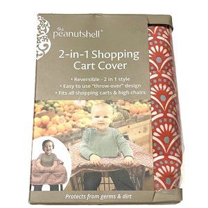 The Peanutshell Shopping Cart & High Chair Cover Pink Blue